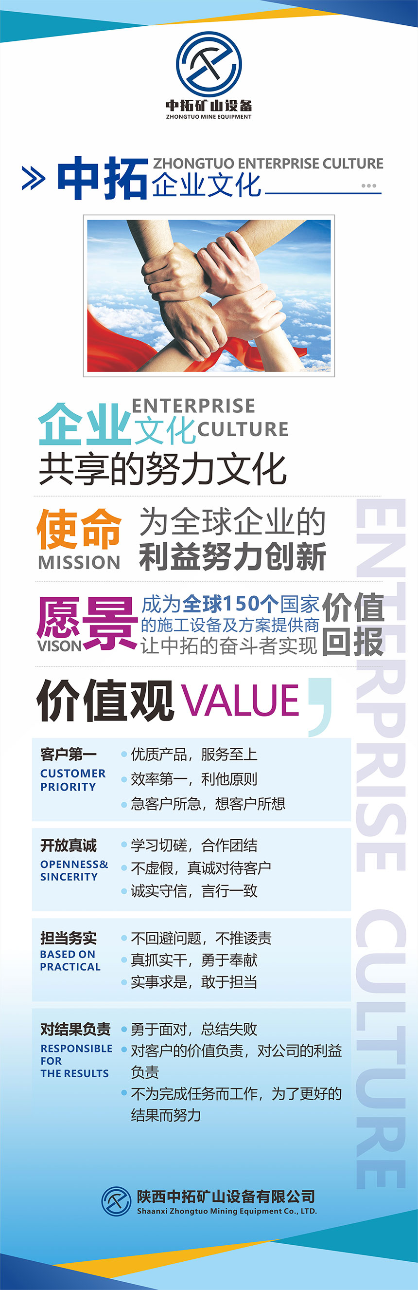 陜西中拓礦山設備有限公司企業文化